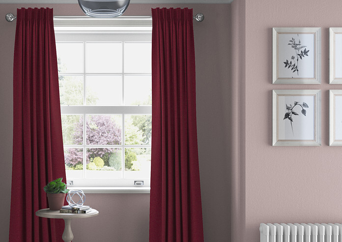 Kent, Wine - Made to Measure Curtains - Image 3
